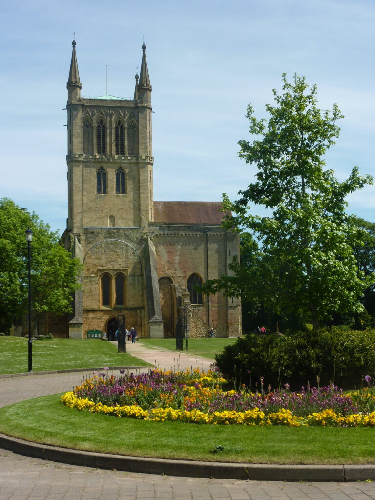 Ring of eight at Abbey Church of Holy Cross, Pershore (Pershore Abbey)