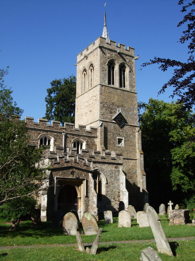 St. Bartholomew's Church Great Gransden, Cambs. 6 bells 13.5cwt