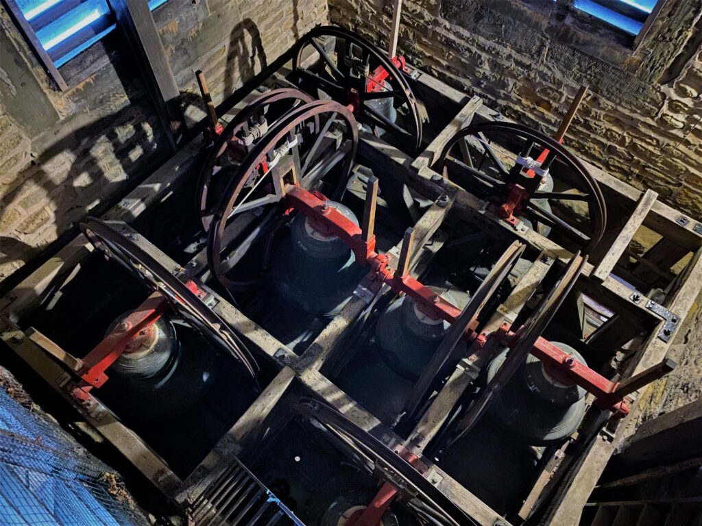 The 8 bells of St Leonard's, Wortley