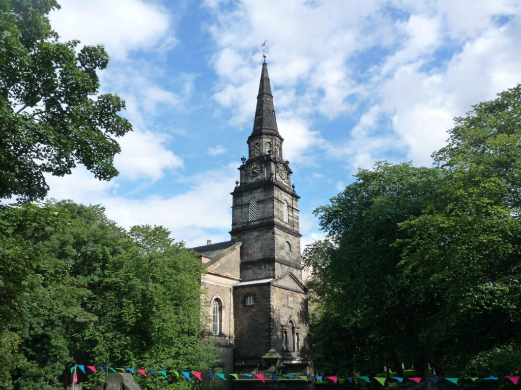 Ring of 10 at St Cuthbert's, Edinburgh. Summer, August 2010