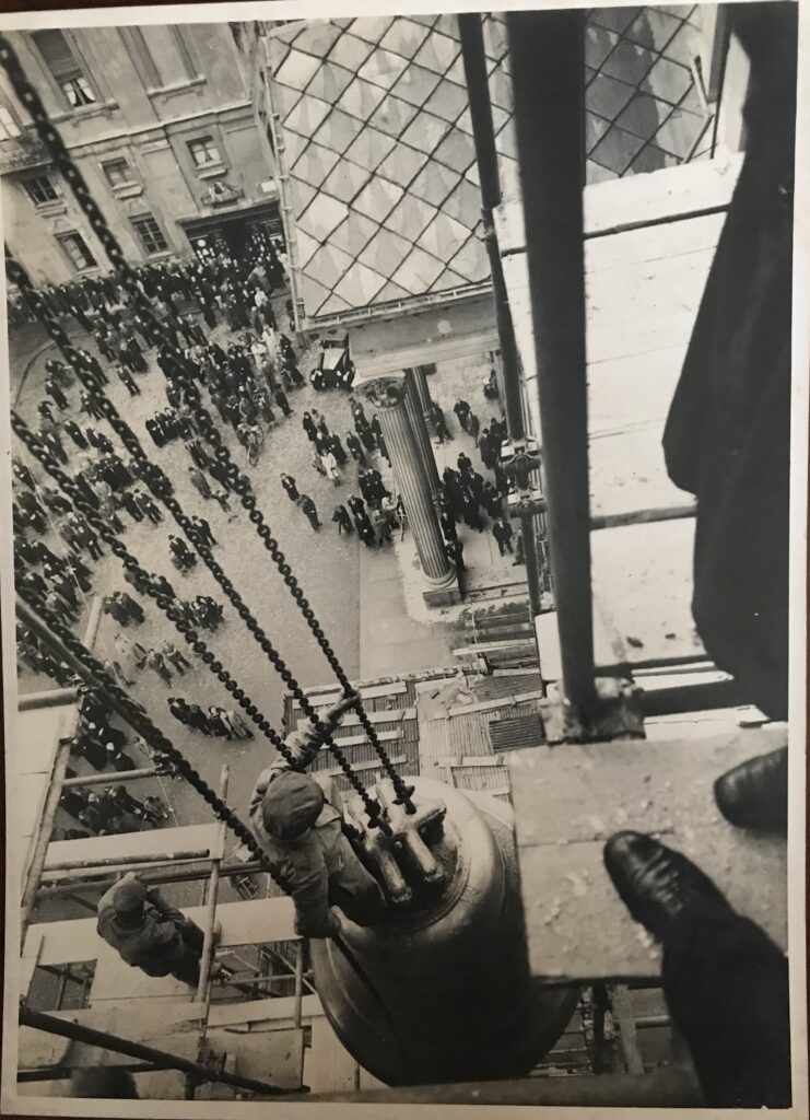 The bell ascent