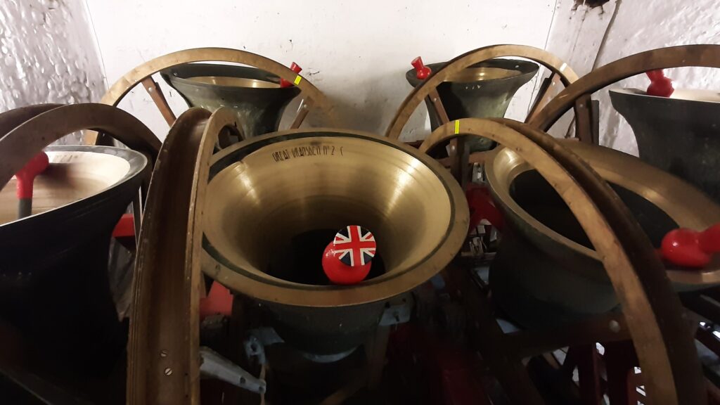 Decorated Clapper - Great Gransden Bells