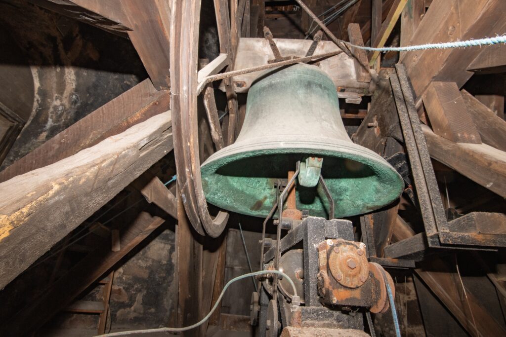 Clock bell at St Machar's Aberdeen.
