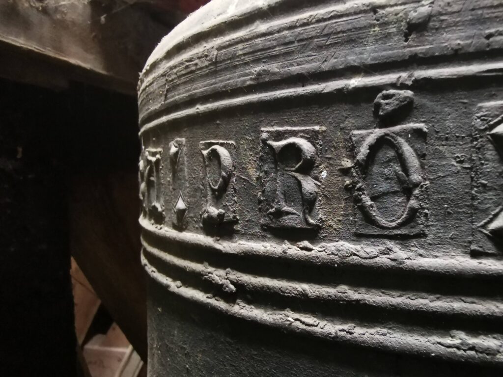Ampton bells up close