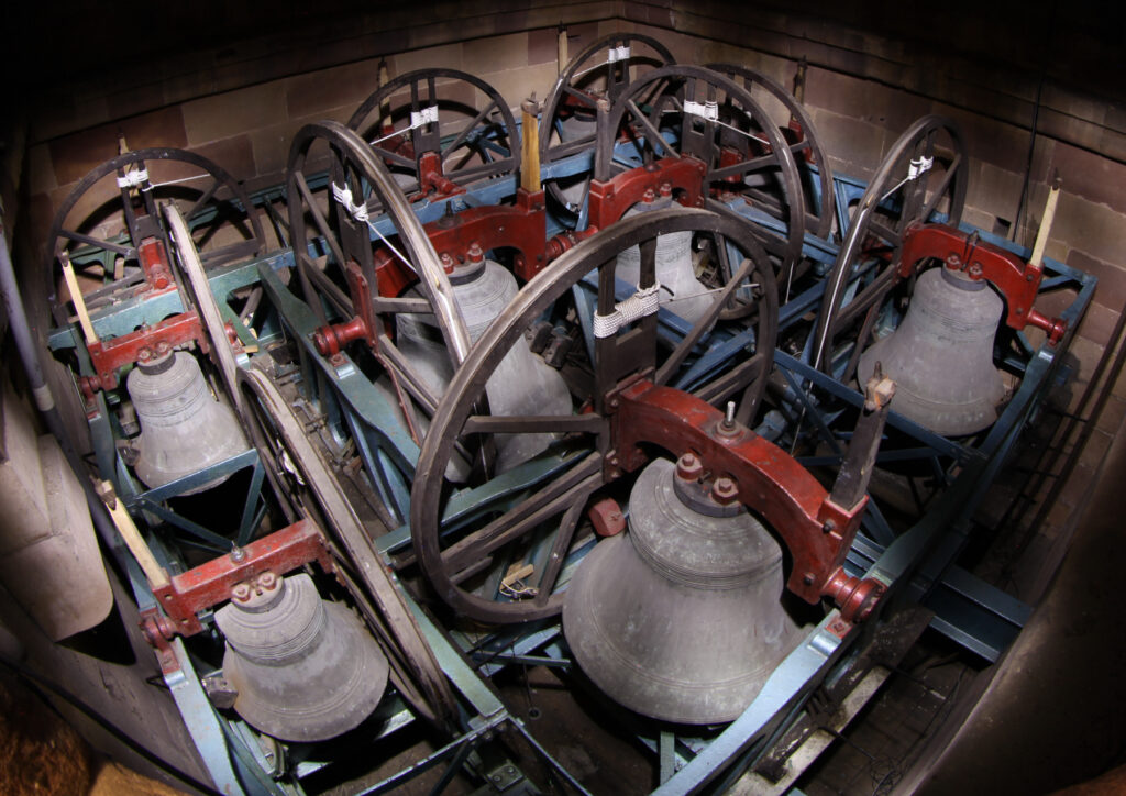 The Bells of Derby Cathedral, rung down