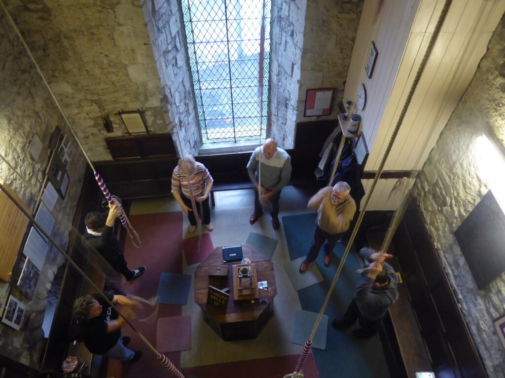 Ringing from above