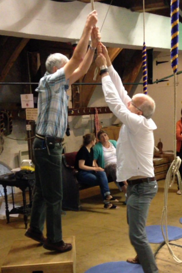 Ringing up the tenor at Durham cathedral