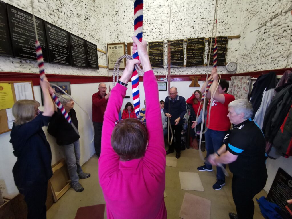 Ringing at Gt Barton, Suffolk
