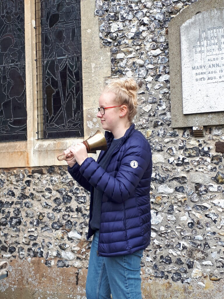 Handbell coaching at Bredgar