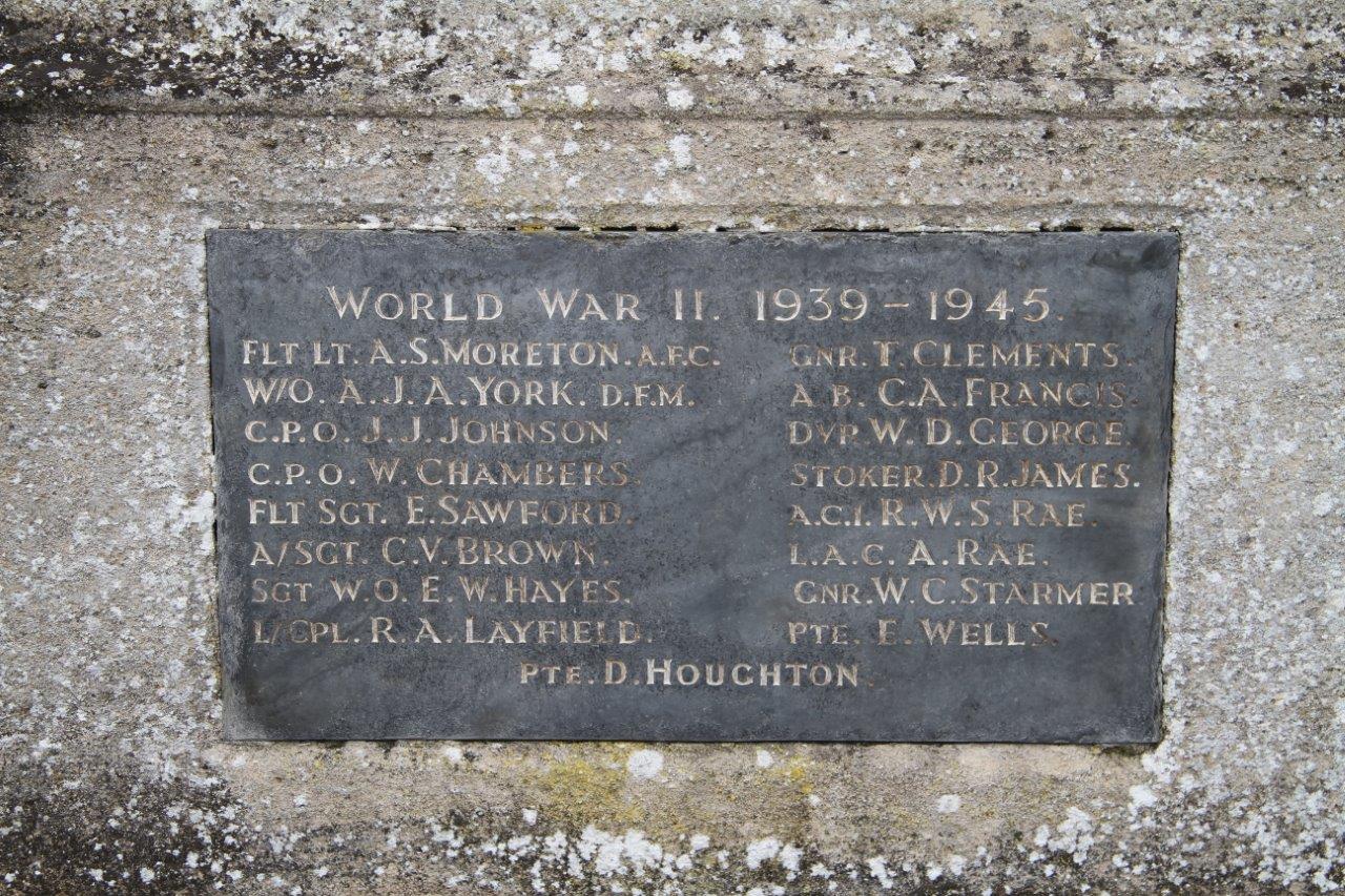 Irchester World War II Memorial 