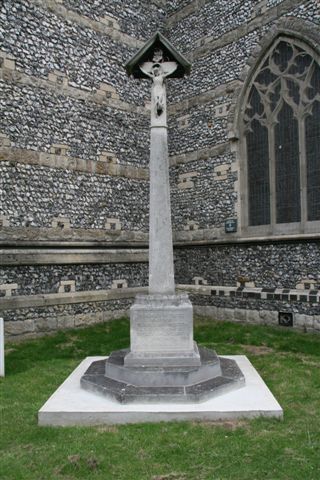 War Memorial in churchyard