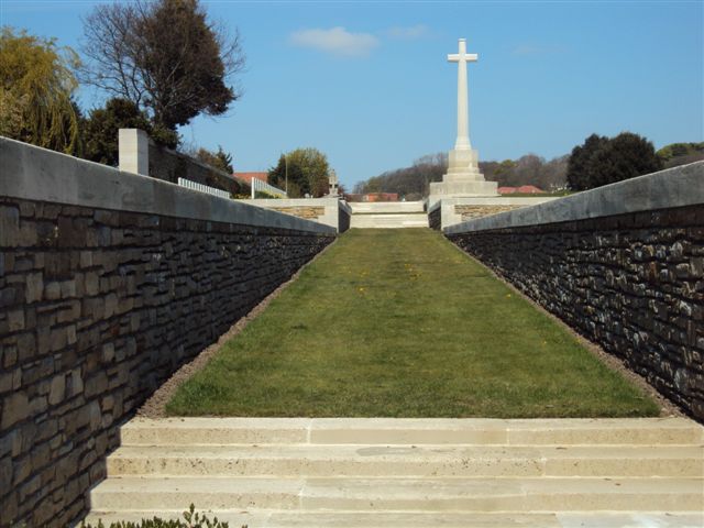 Entrance from the Communal Cemetery
