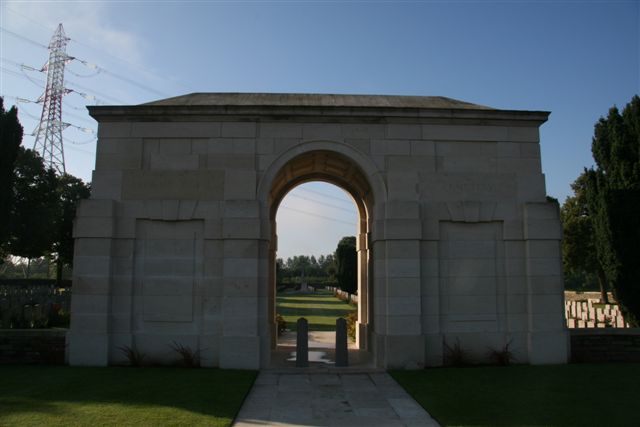 Entrance archway