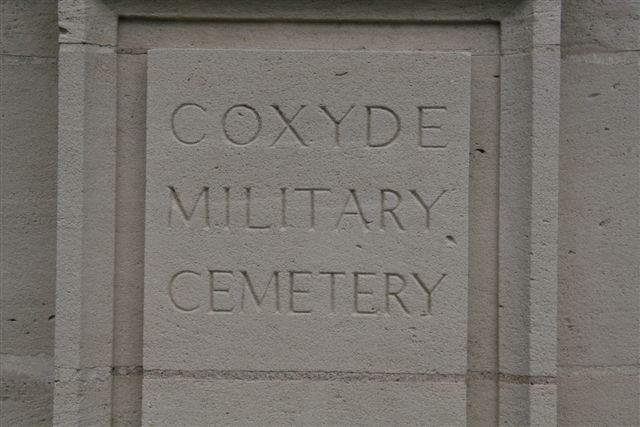 Name inscription on left column of Entrance