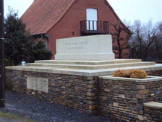 Dickebusch New Military Cemetery and Extension Stone of Remembrance (in the New Military Cemetery)