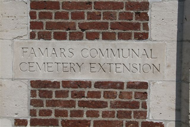 Name inscription on wall near entrance