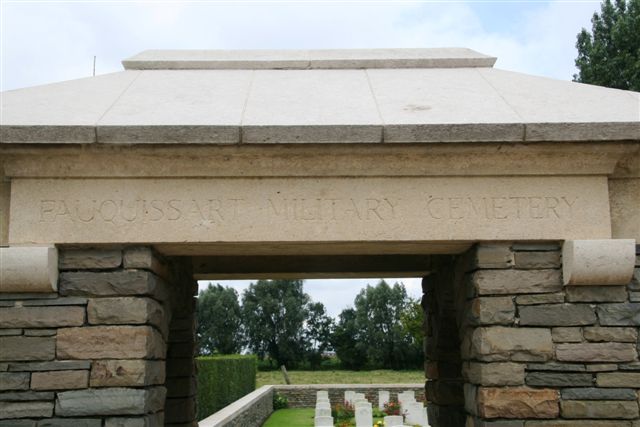 Name inscription over Entrance