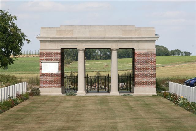 Entrance viewed from within Cemetery