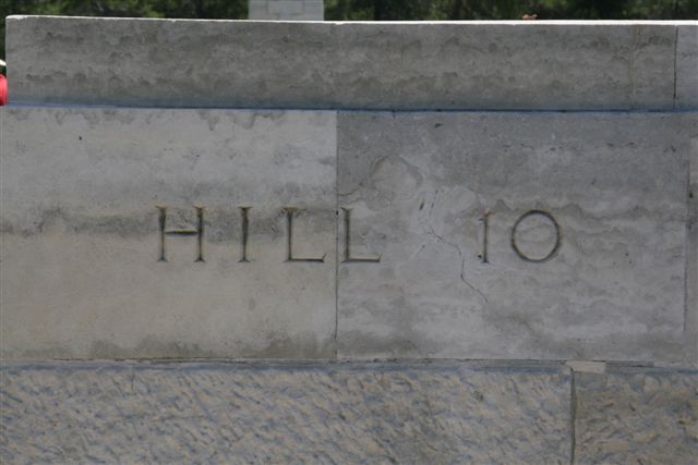 Cemetery name inscription