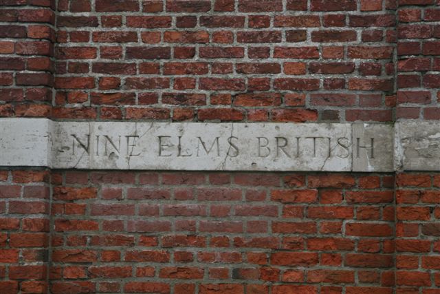 Name inscription on left of Entrance