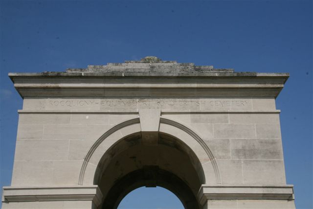 Name and date inscription over Entrance archway