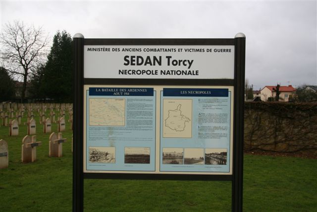 Cemetery plan, map and information sign